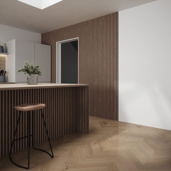 Walnut 1.2m Wall Panel - Image 2