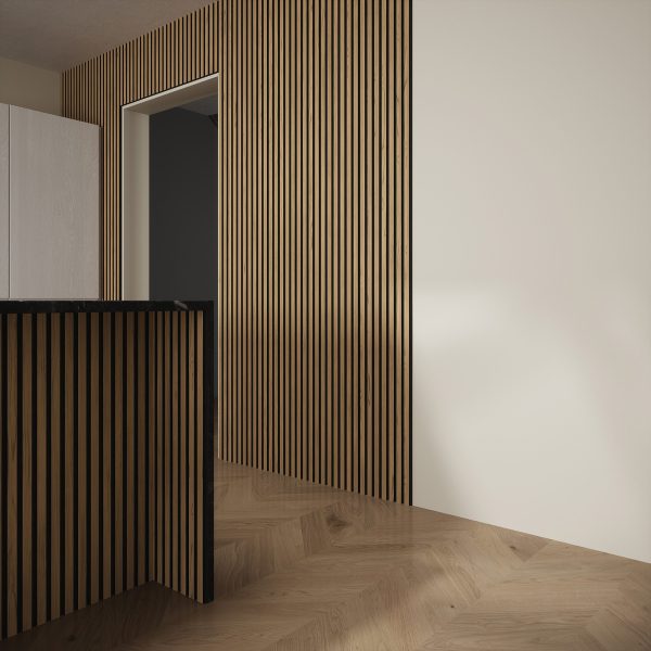 Light Oak 1.2m Wall Panel - Image 3