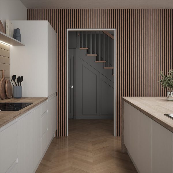 Walnut 1.2m Wall Panel - Image 4