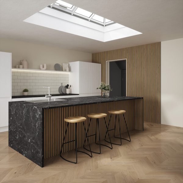 Light Oak 1.2m Wall Panel - Image 4
