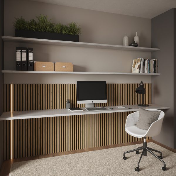 Light Oak 1.2m Wall Panel - Image 5