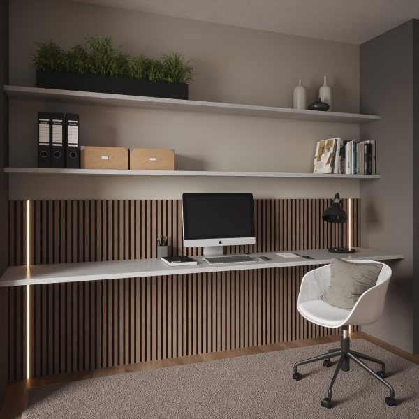 Walnut 1.2m Wall Panel - Image 6