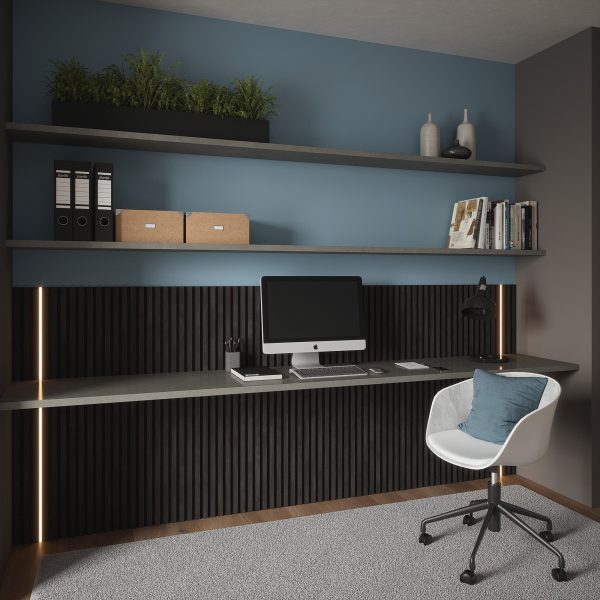 Smoked Oak 1.2m Wall Panel - Image 5