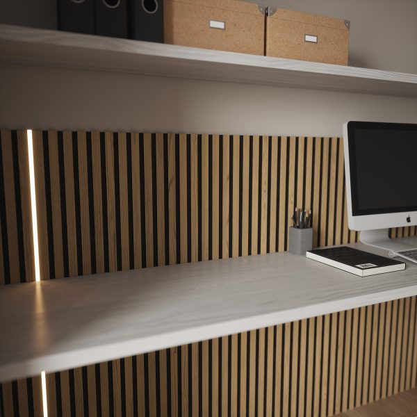 Light Oak 1.2m Wall Panel - Image 6