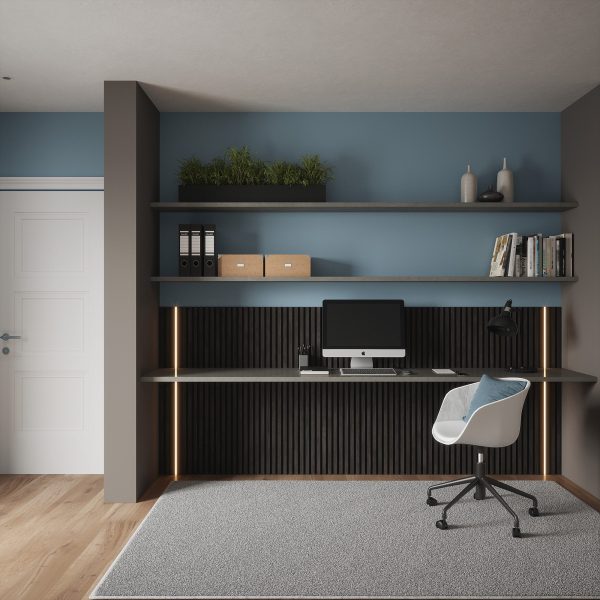 Smoked Oak 1.2m Wall Panel - Image 8