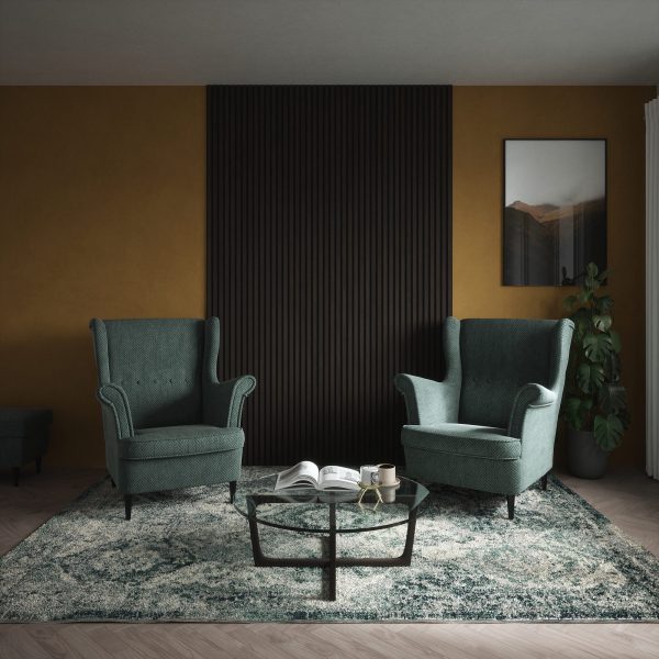 Dark Oak Wall Panel - Image 5