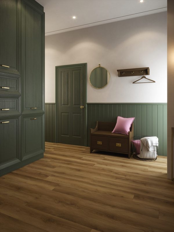 Heartwood Oak Glue Down LVT Plank - Image 3