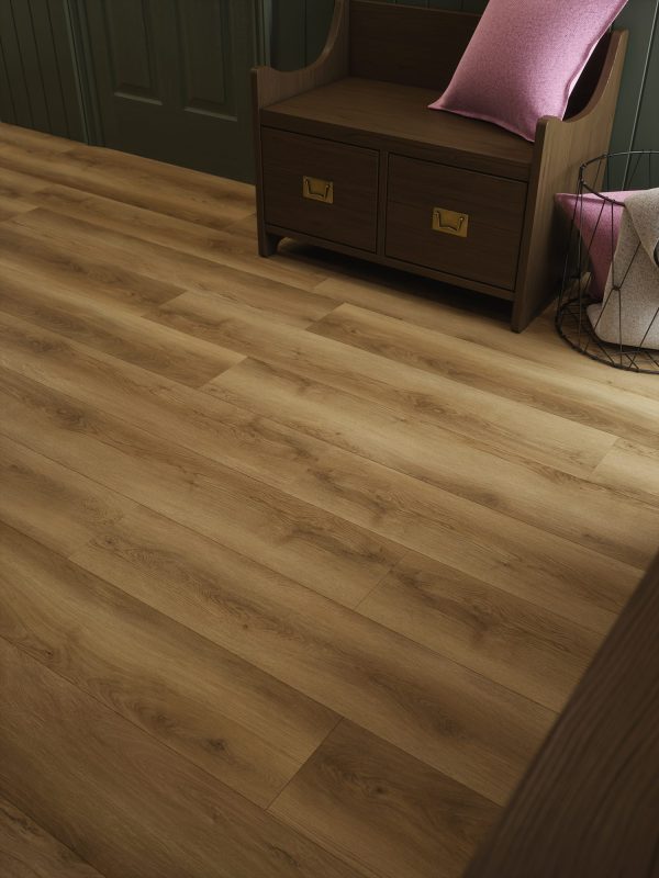 Heartwood Oak Glue Down LVT Plank - Image 6
