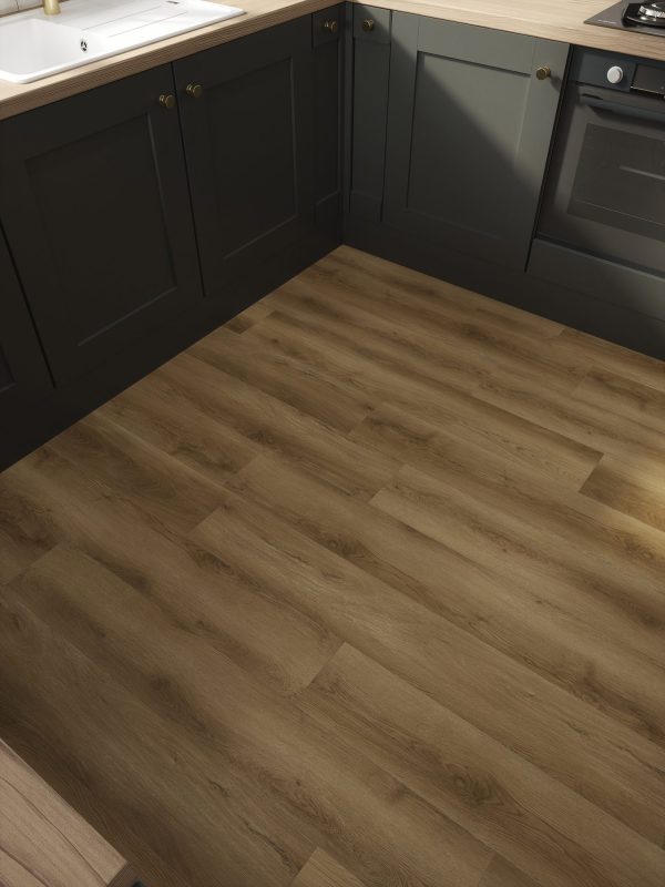 Heartwood Oak Glue Down LVT Plank - Image 5