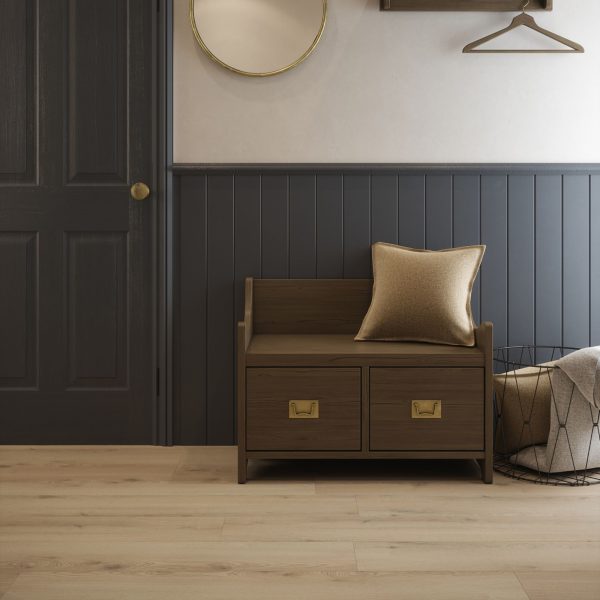 Whiteleaf Oak Glue Down LVT Plank - Image 5