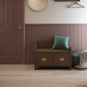 Winterfold Grey Glue Down LVT Plank