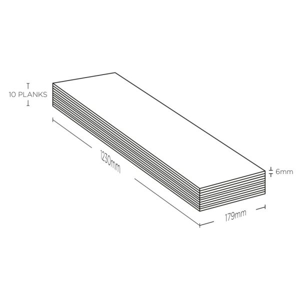 Ashdown Grey Rigid Core Click LVT Plank - Image 5