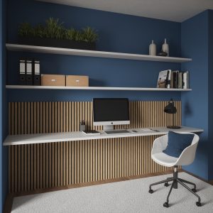 1.2m Natural Oak Acoustic Wall Panel