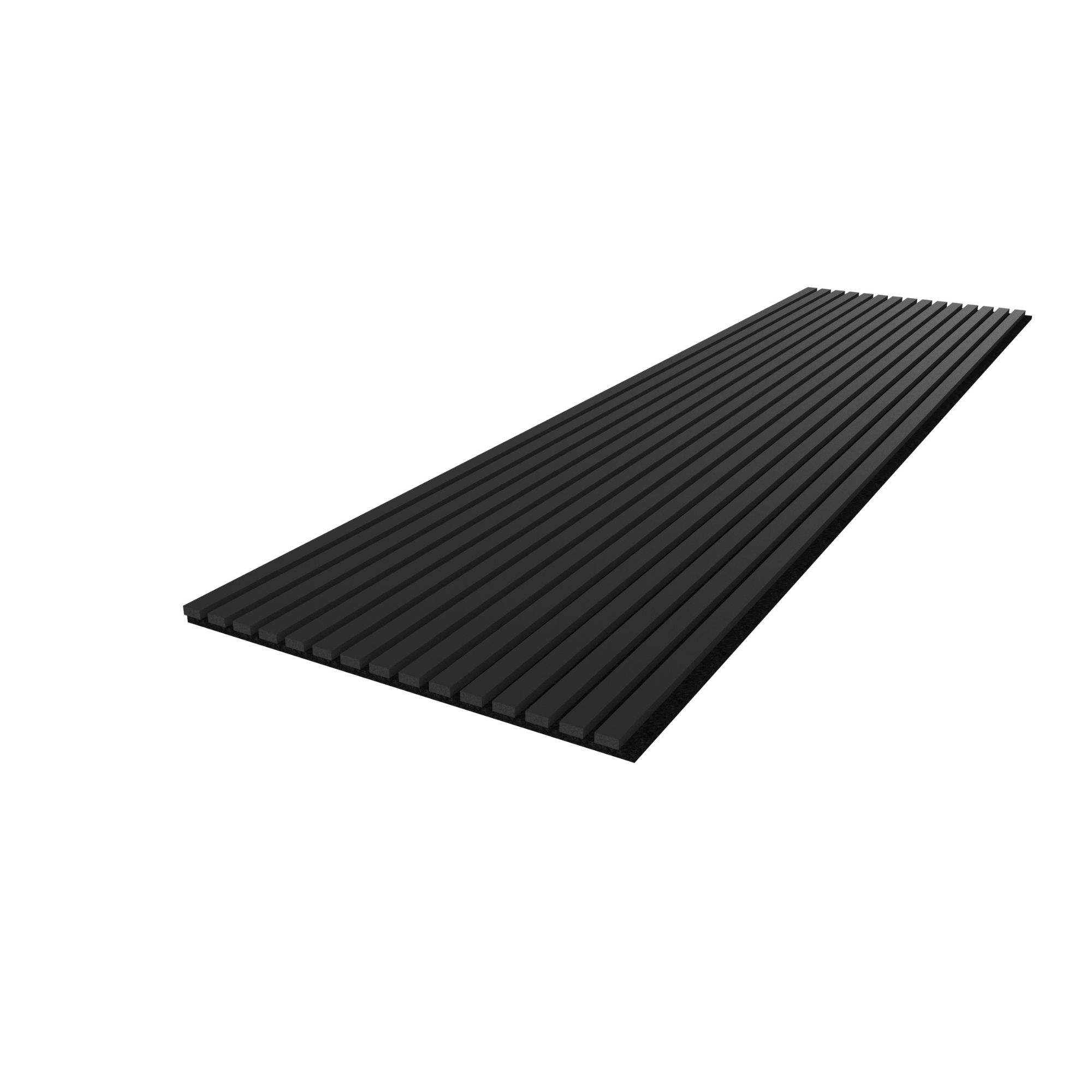 Melamine Lustrous Black Acoustic Wall Panel - Image 6